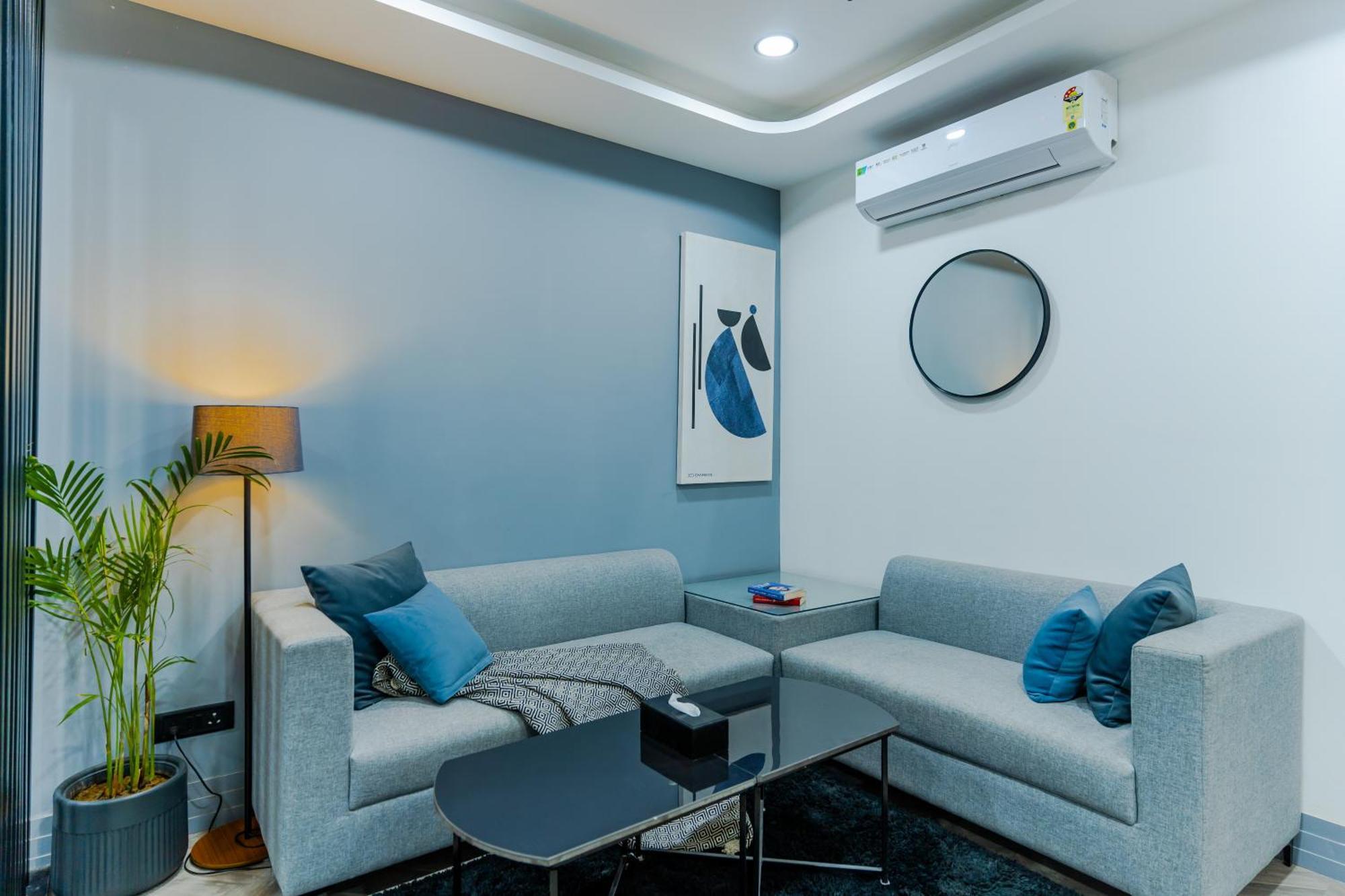 Bedchambers Luxury Apartment Near Golf Course Road Gurgaon Buitenkant foto
